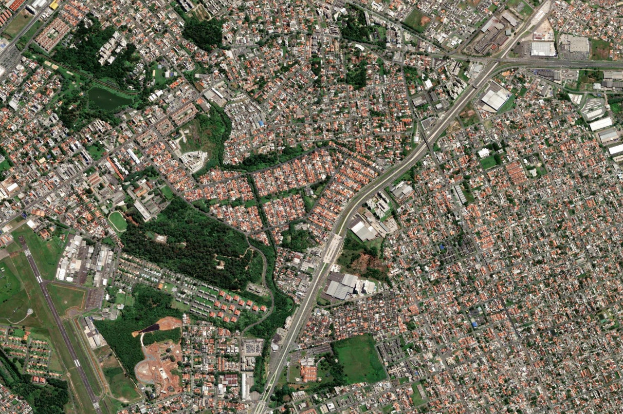 Vista Aérea Panorâmica do Bacacheri
